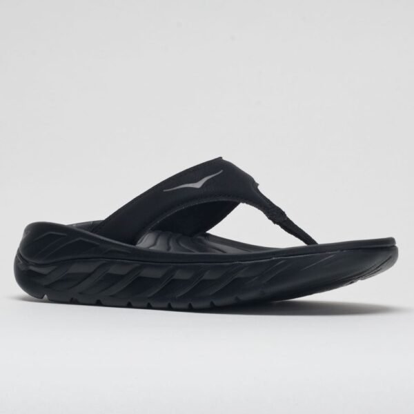 HOKA Ora Recovery Flip HOKA,Women's Black/Dark Gull Gray - Image 5