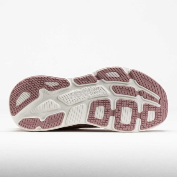 HOKA Bondi 7 HOKA,Women's Peach Whip/White - Image 4