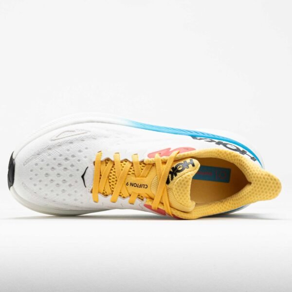 HOKA Clifton 9 HOKA,Women's Blanc de Blanc/Swim Day - Image 3