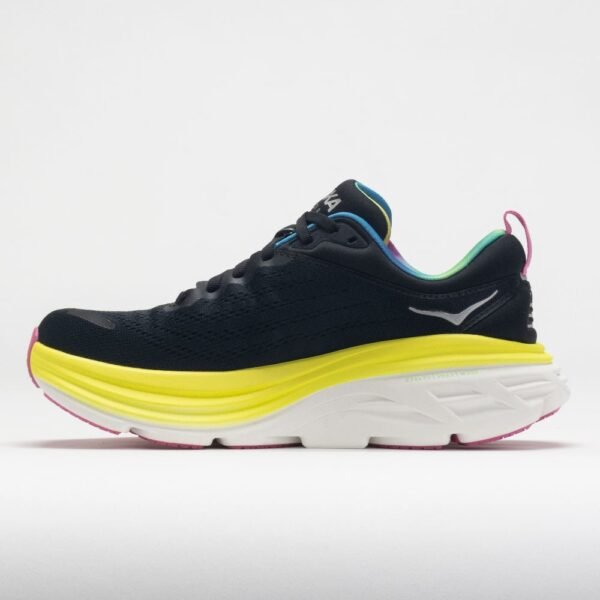 HOKA Bondi 8 Men's Black/Citrus Glow - Image 2