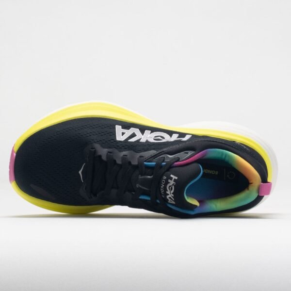 HOKA Bondi 8 Men's Black/Citrus Glow - Image 3